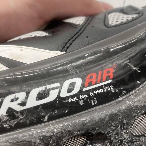 Mens Size 46 B36 Louis Garneau Revo XR3 Road Cycling Shoes Black Hook Loop - Picture 11 of 12